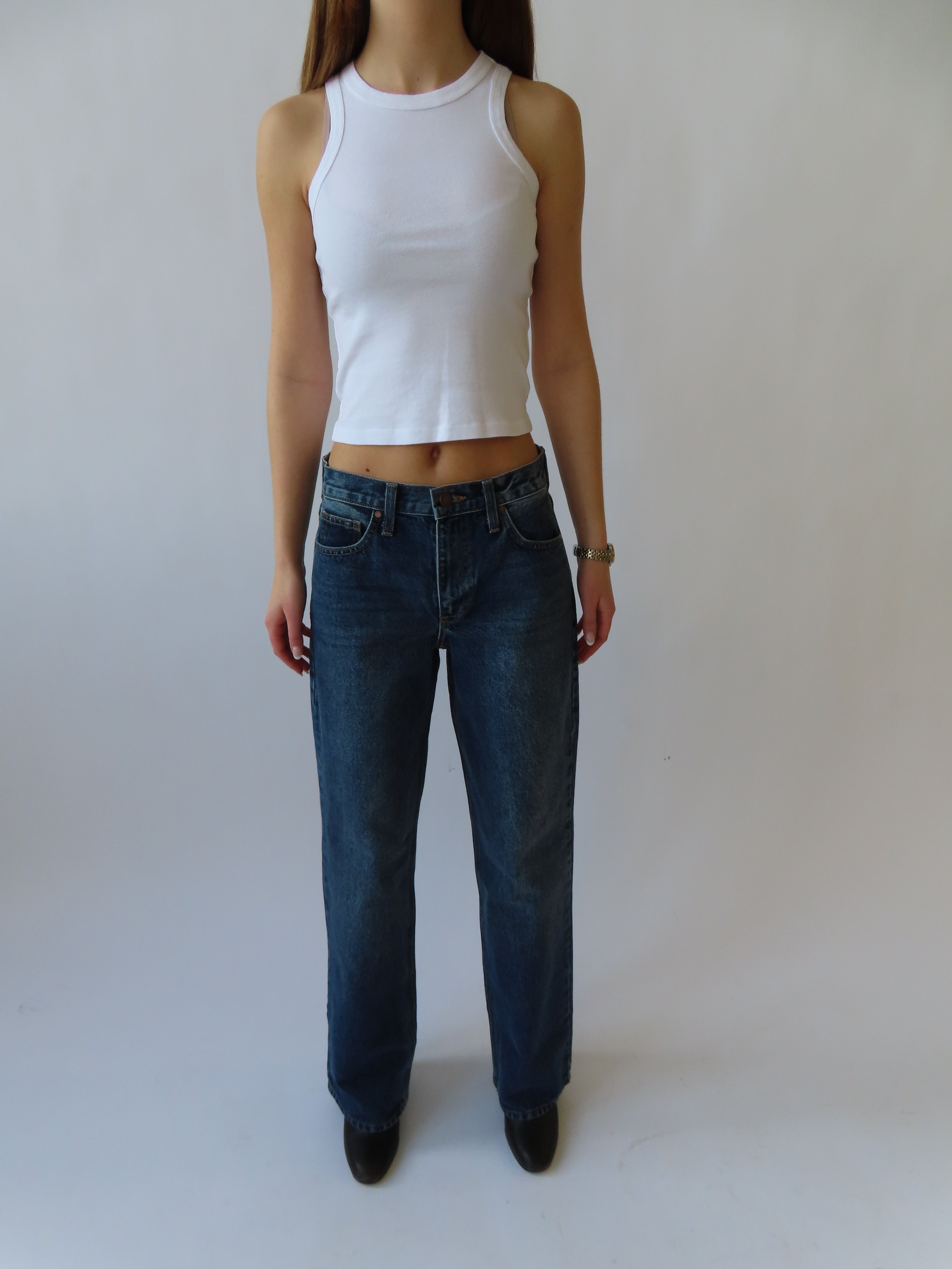 Organic Cotton Highneck Tank Top