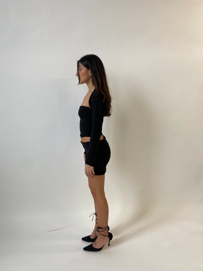 Mini Skirt in Black